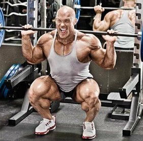 Набор массы в зале для мужчин 4 × 8